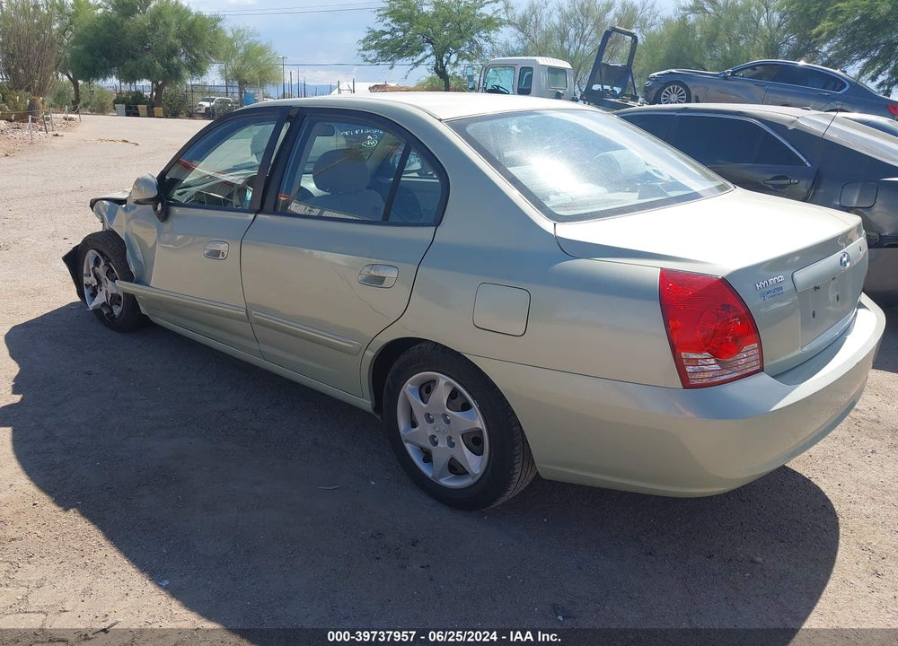 2004 HYUNDAI ELANTRA GLS/GT VIN: KMHDN46D24U745752