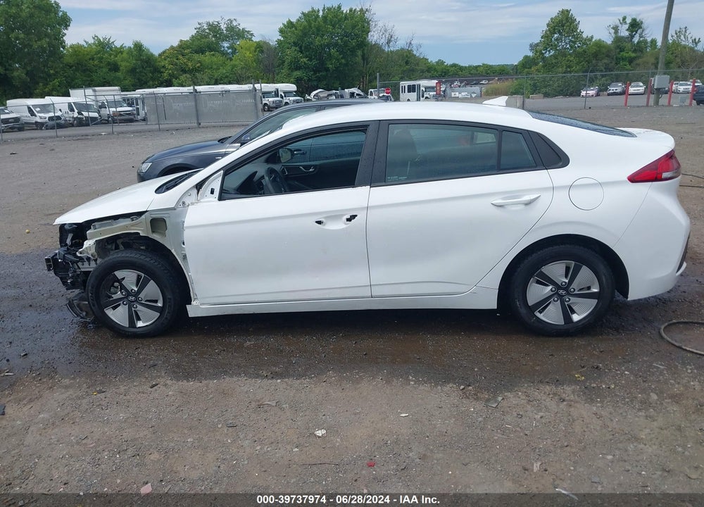2019 HYUNDAI IONIQ HYBRID BLUE VIN: KMHC65LC0KU179288