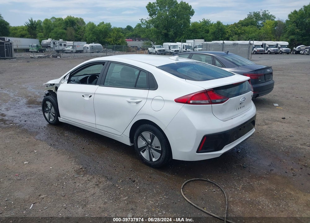 2019 HYUNDAI IONIQ HYBRID BLUE VIN: KMHC65LC0KU179288