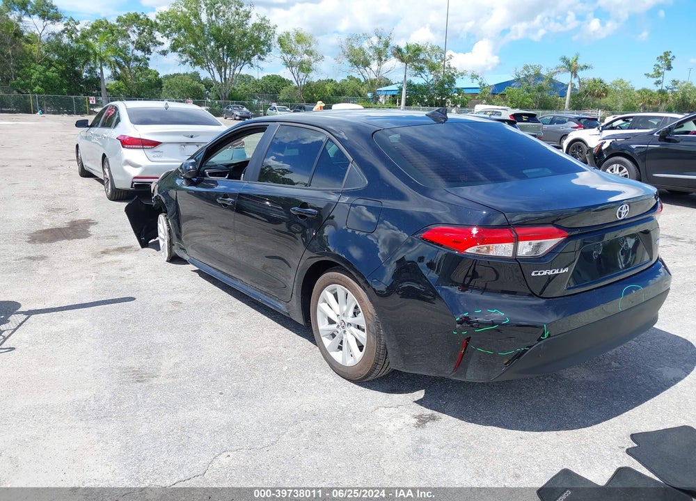 2024 TOYOTA COROLLA LE VIN: 5YFB4MDE6RP165032