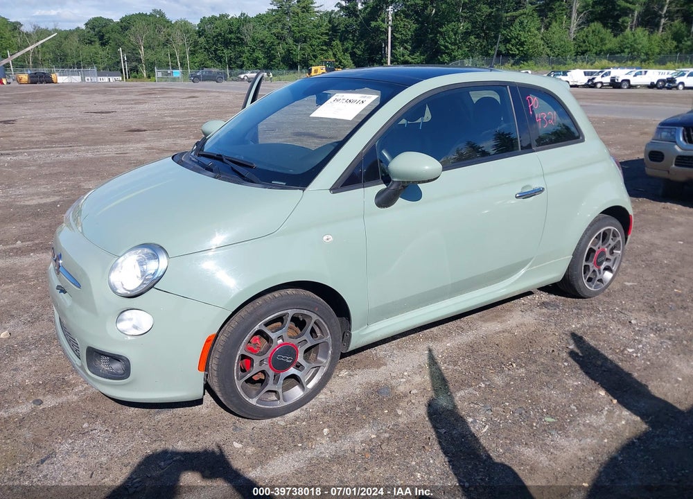 2013 FIAT 500 SPORT VIN: 3C3CFFBR6DT745231