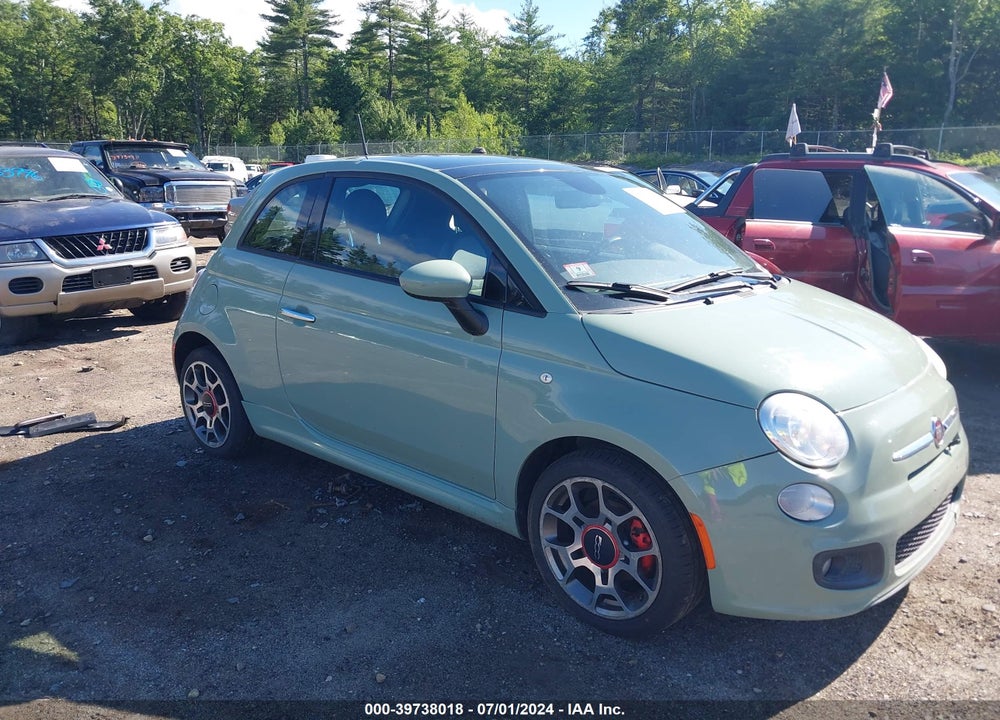2013 FIAT 500 SPORT VIN: 3C3CFFBR6DT745231