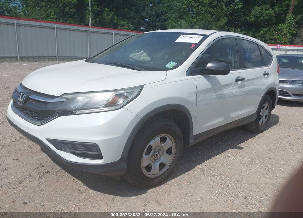 2015 HONDA CR-V LX VIN: 5J6RM3H37FL001160