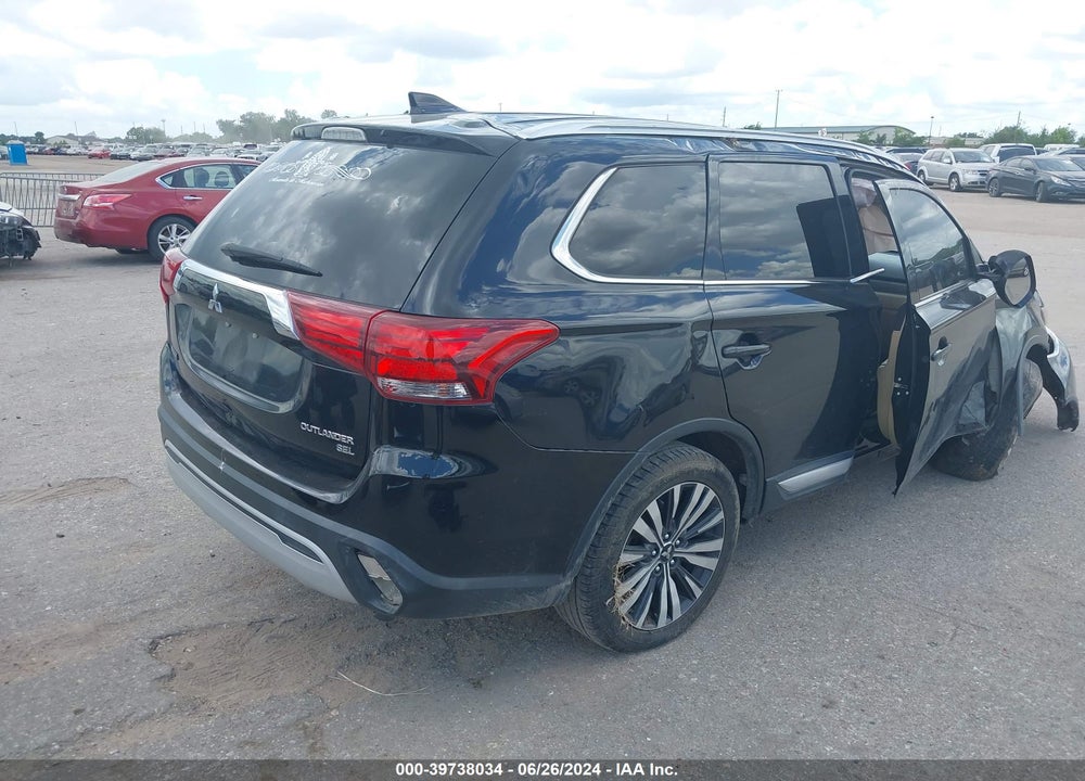 2019 MITSUBISHI OUTLANDER SEL VIN: JA4AD3A36KZ012102