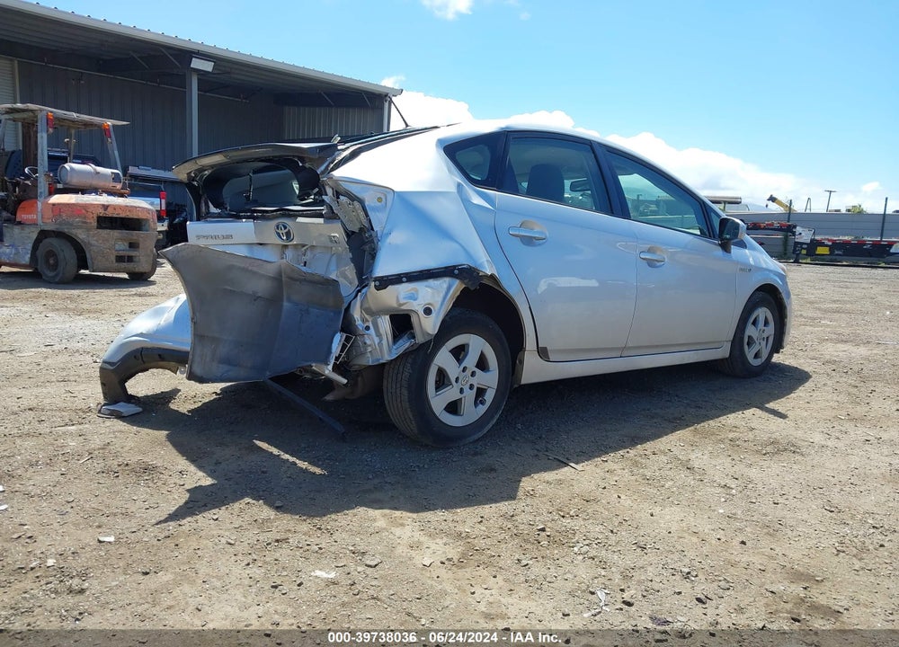 2011 TOYOTA PRIUS FIVE/FOUR/ONE/THREE/TWO VIN: JTDKN3DU4B5311218