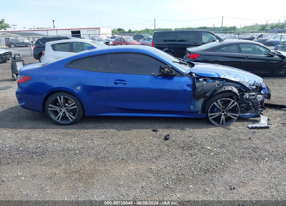 2022 BMW M440I XDRIVE VIN: WBA13AR06NCJ25785