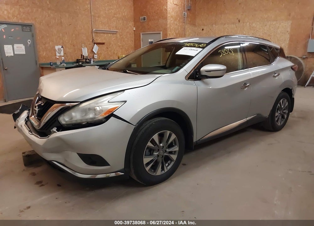 2016 NISSAN MURANO SV VIN: 5N1AZ2MH7GN145017