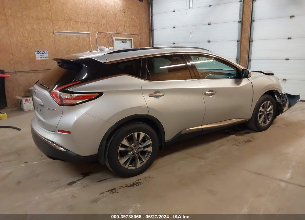 2016 NISSAN MURANO SV VIN: 5N1AZ2MH7GN145017