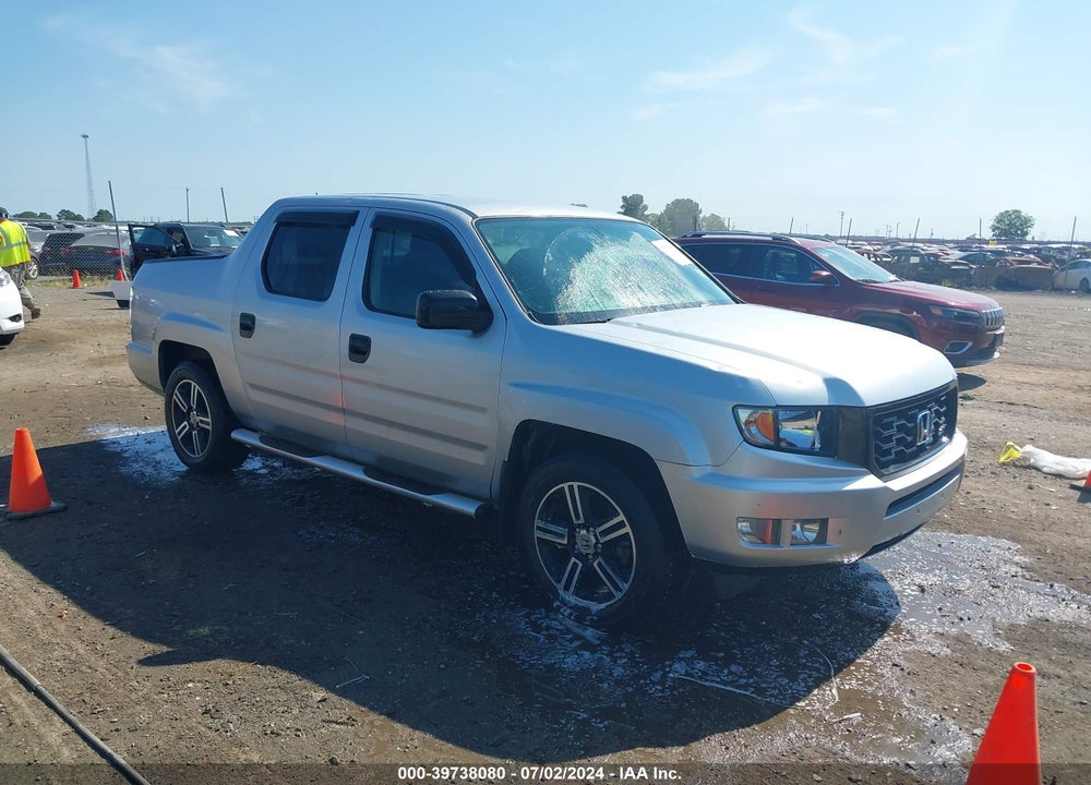 2014 HONDA RIDGELINE SPORT VIN: 5FPYK1F71EB005148