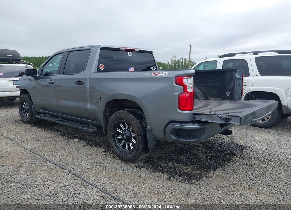 2022 CHEVROLET SILVERADO 1500 LTD 4WD SHORT BED CUSTOM VIN: 3GCPYBEK5NG145826