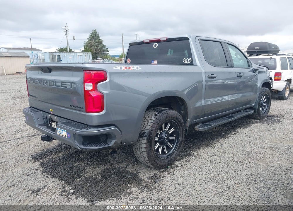 2022 CHEVROLET SILVERADO 1500 LTD 4WD SHORT BED CUSTOM VIN: 3GCPYBEK5NG145826