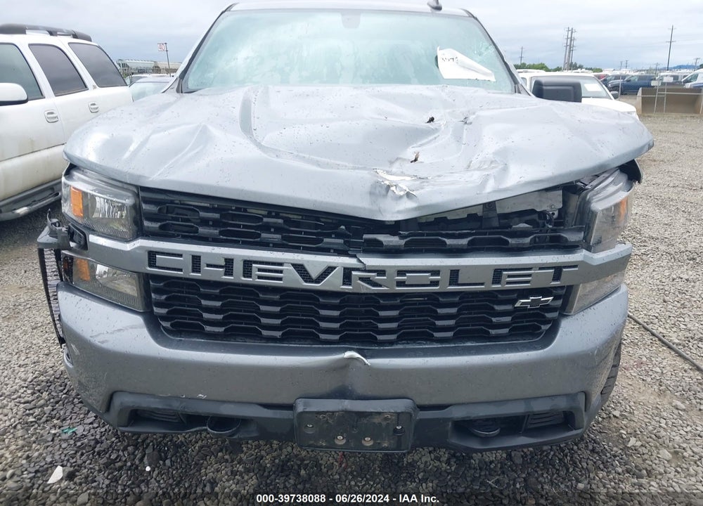 2022 CHEVROLET SILVERADO 1500 LTD 4WD SHORT BED CUSTOM VIN: 3GCPYBEK5NG145826