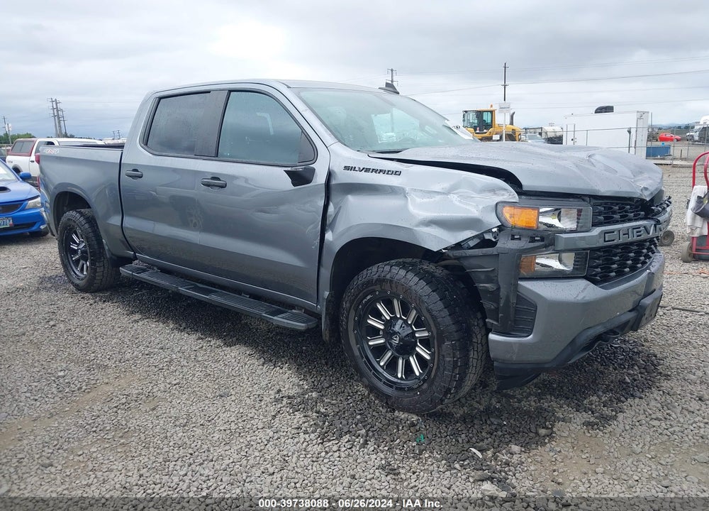2022 CHEVROLET SILVERADO 1500 LTD 4WD SHORT BED CUSTOM VIN: 3GCPYBEK5NG145826