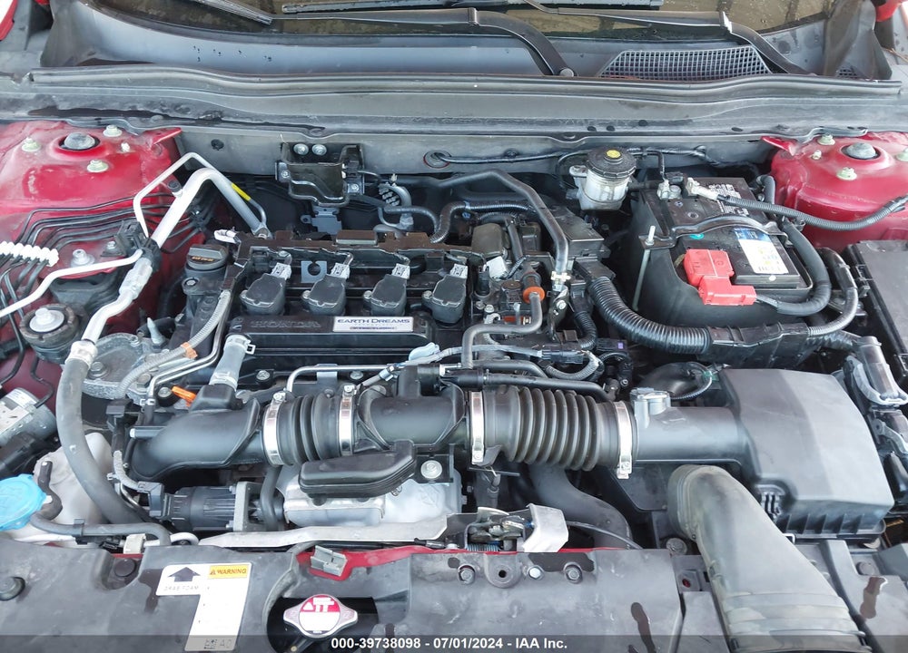 2019 HONDA ACCORD SPORT VIN: 1HGCV1F33KA001521