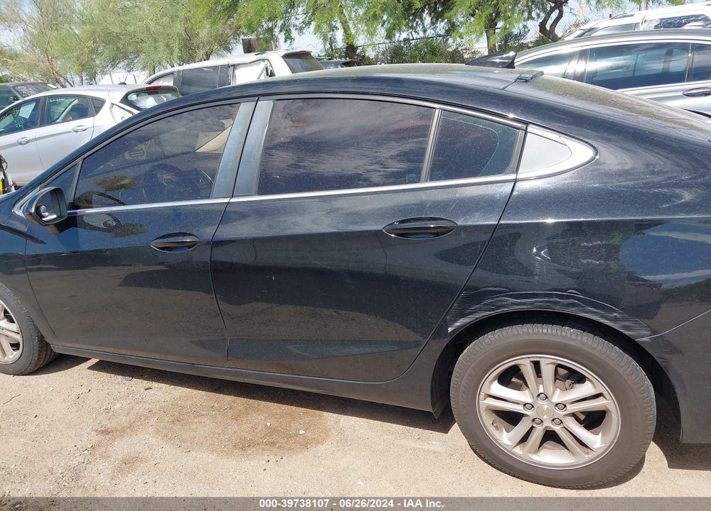 2017 CHEVROLET CRUZE LT AUTO VIN: 1G1BE5SM2H7108736