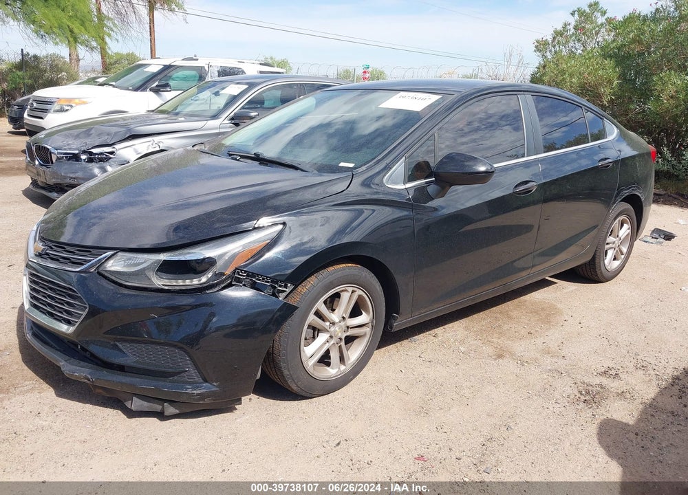 2017 CHEVROLET CRUZE LT AUTO VIN: 1G1BE5SM2H7108736