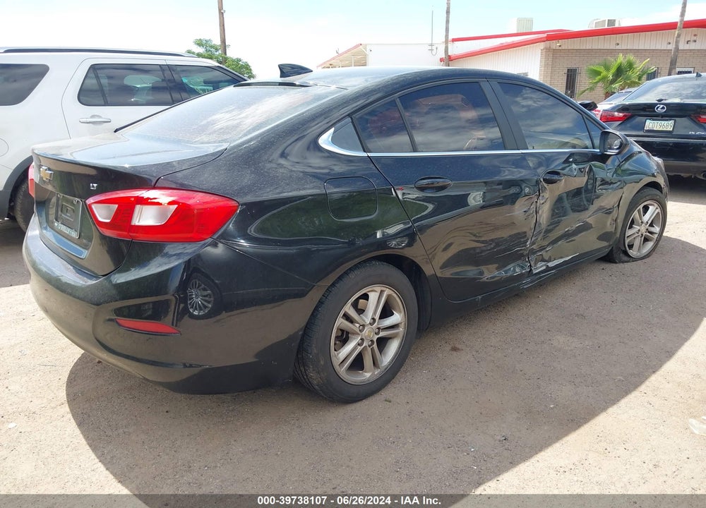 2017 CHEVROLET CRUZE LT AUTO VIN: 1G1BE5SM2H7108736