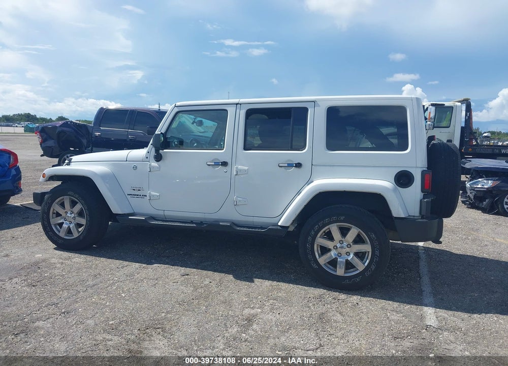 2017 JEEP WRANGLER UNLIMITED SAHARA 4X4 VIN: 1C4BJWEG9HL634402
