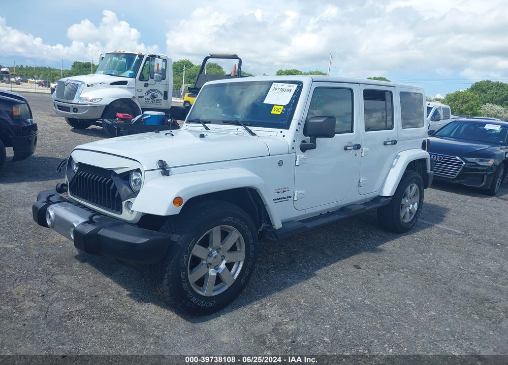 2017 JEEP WRANGLER UNLIMITED SAHARA 4X4 VIN: 1C4BJWEG9HL634402