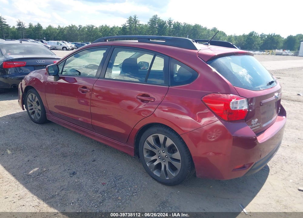 2014 SUBARU IMPREZA 2.0I SPORT PREMIUM VIN: JF1GPAL64EH331842