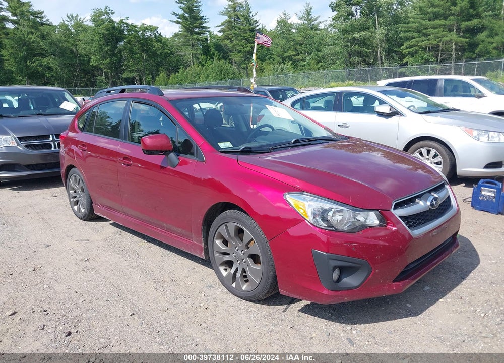 2014 SUBARU IMPREZA 2.0I SPORT PREMIUM VIN: JF1GPAL64EH331842