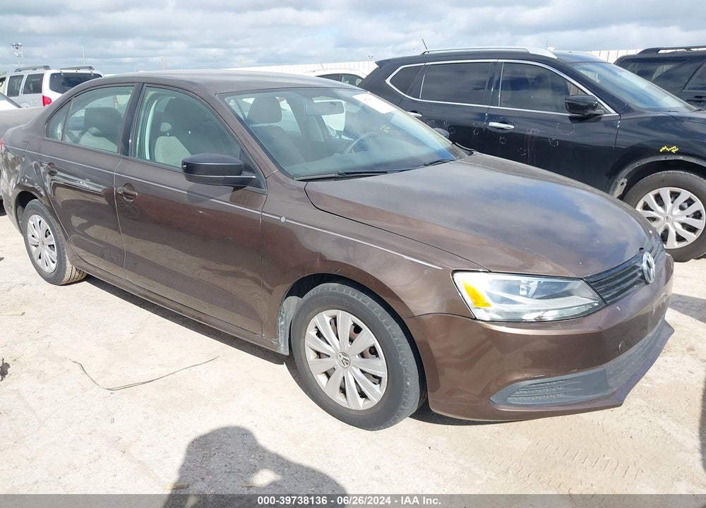 2013 VOLKSWAGEN JETTA 2.0L S VIN: 3VW2K7AJ3DM290494