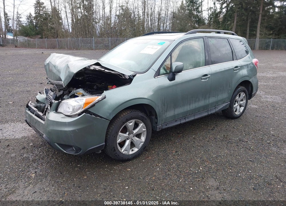 2016 SUBARU FORESTER 2.5I LIMITED VIN: JF2SJAHC2GH545236