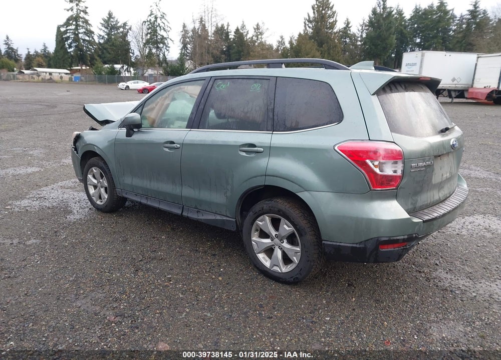 2016 SUBARU FORESTER 2.5I LIMITED VIN: JF2SJAHC2GH545236