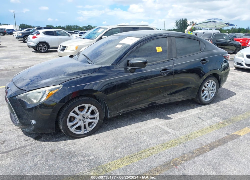 2017 TOYOTA YARIS IA VIN: 3MYDLBYV1HY176692