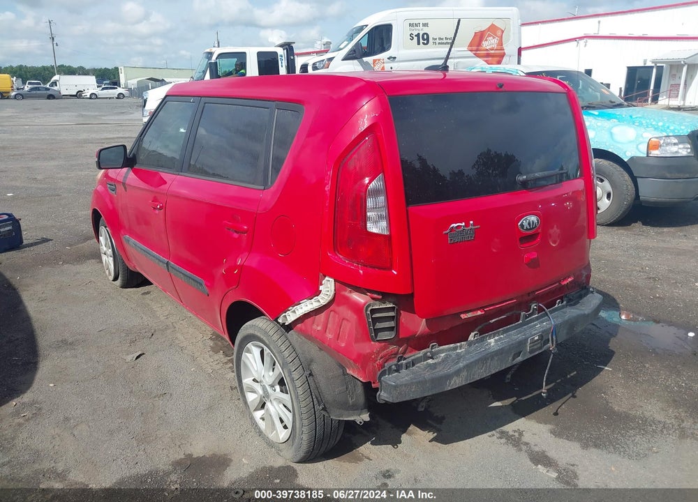 2013 KIA SOUL VIN: KNDJT2A67D7580161