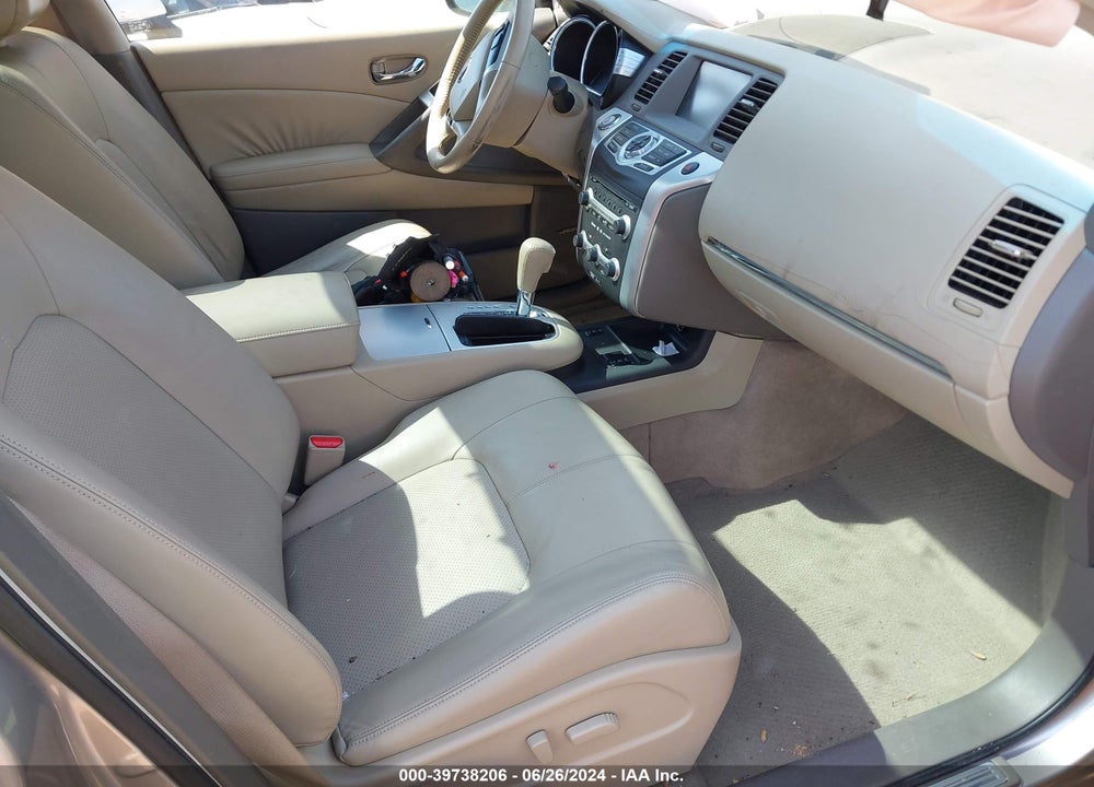2010 NISSAN MURANO SL VIN: JN8AZ1MU2AW019763