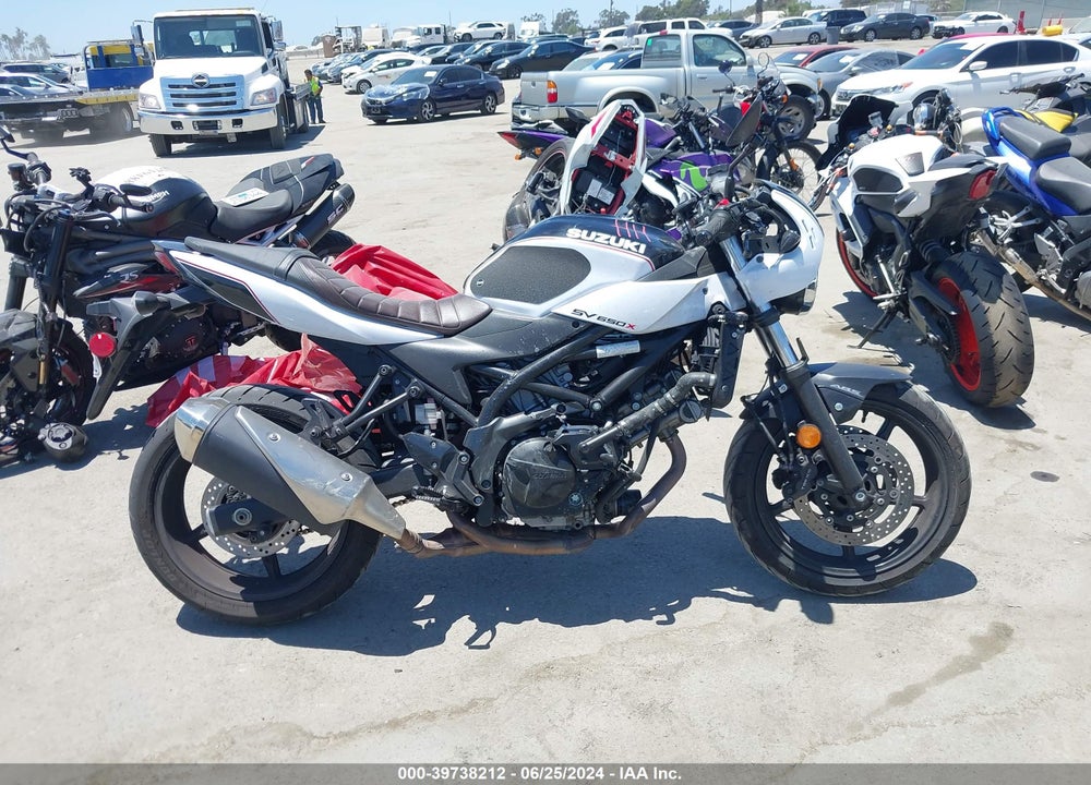 2019 SUZUKI SV650 A/X VIN: JS1VP55B5K7101063