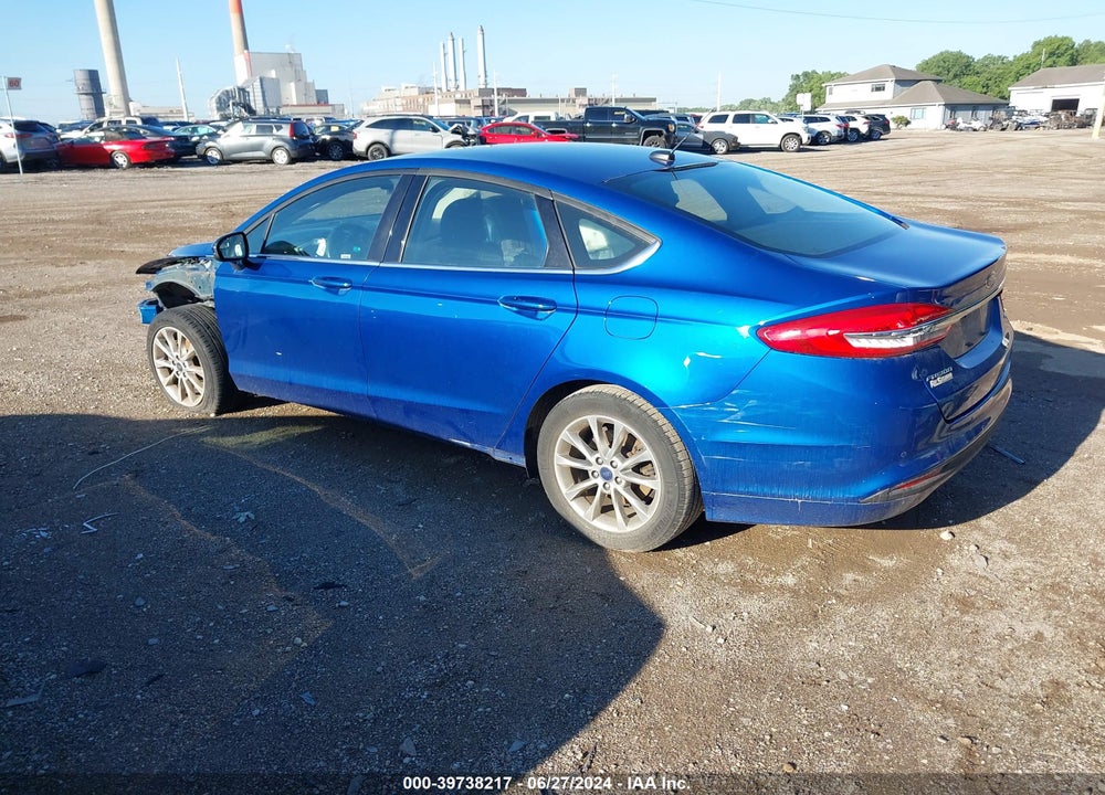 2017 FORD FUSION SE VIN: 3FA6P0H73HR405553
