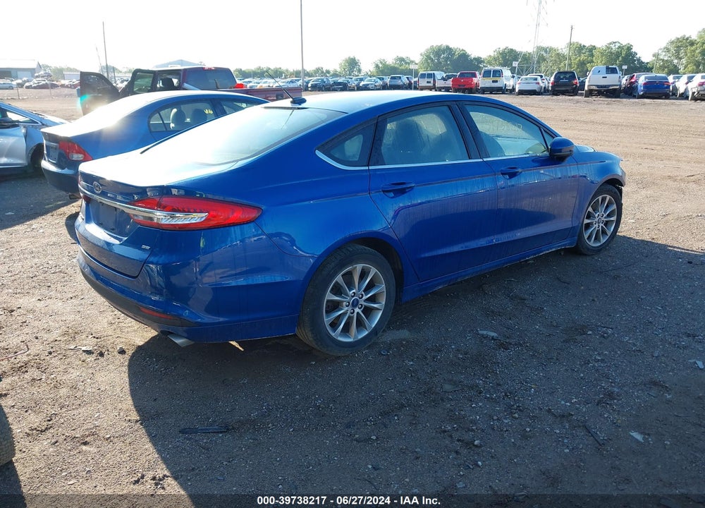 2017 FORD FUSION SE VIN: 3FA6P0H73HR405553