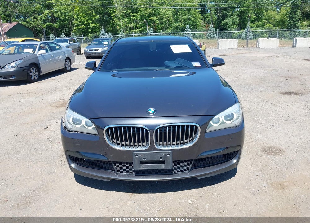 2013 BMW 750I XDRIVE VIN: WBAYB6C51DD223604
