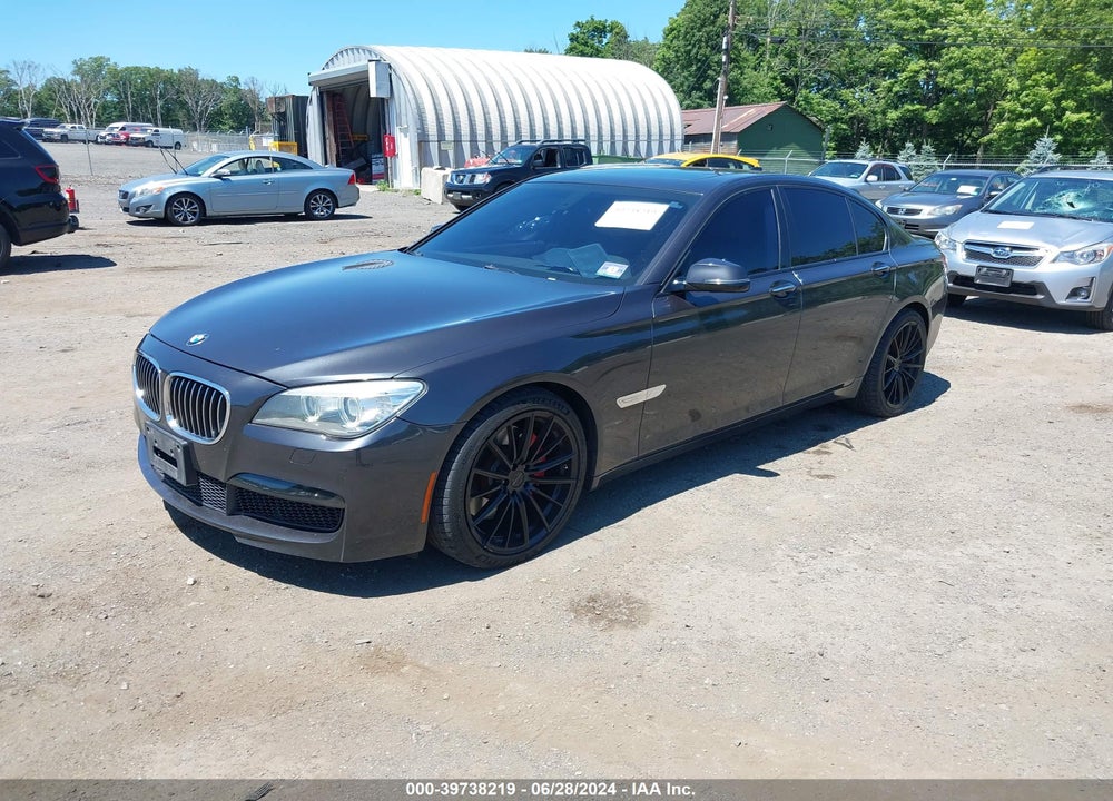 2013 BMW 750I XDRIVE VIN: WBAYB6C51DD223604
