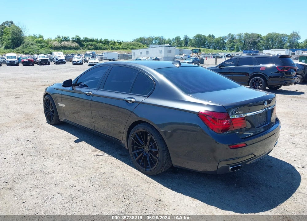 2013 BMW 750I XDRIVE VIN: WBAYB6C51DD223604