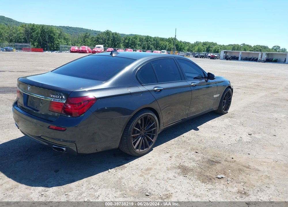 2013 BMW 750I XDRIVE VIN: WBAYB6C51DD223604