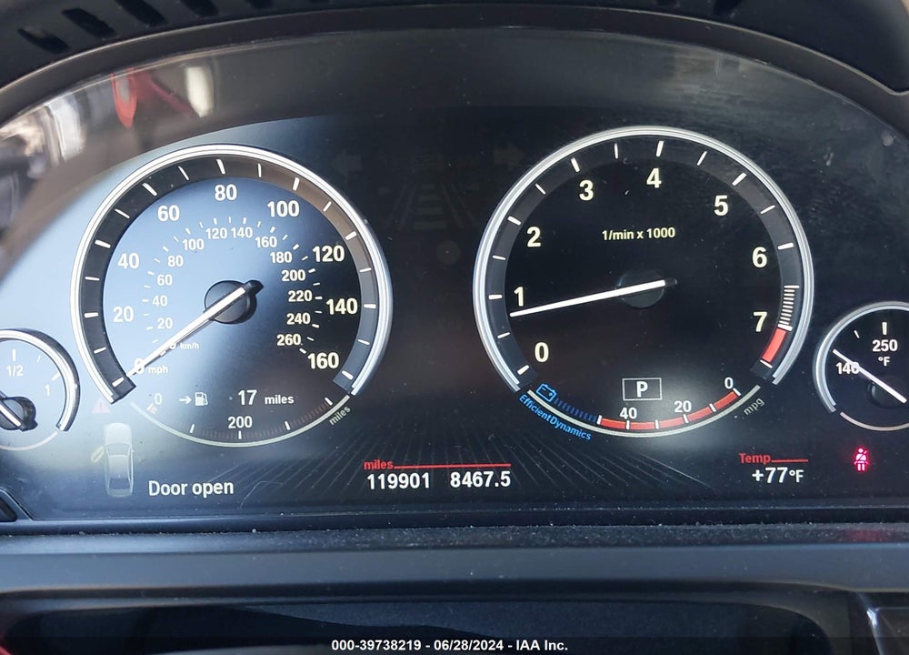 2013 BMW 750I XDRIVE VIN: WBAYB6C51DD223604