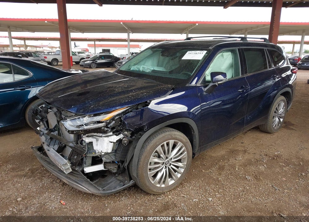 2023 TOYOTA HIGHLANDER PLATINUM VIN: 5TDKDRAH2PS507379