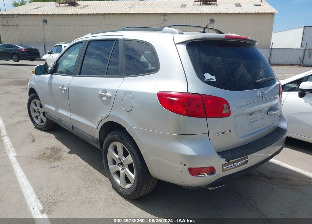 2007 HYUNDAI SANTA FE LIMITED/SE VIN: 5NMSH13E37H025645