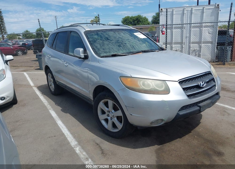 2007 HYUNDAI SANTA FE LIMITED/SE VIN: 5NMSH13E37H025645