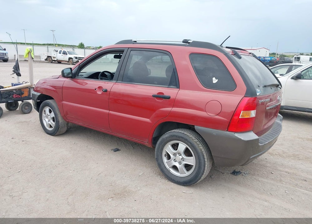2008 KIA SPORTAGE LX VIN: KNDJF724887530022