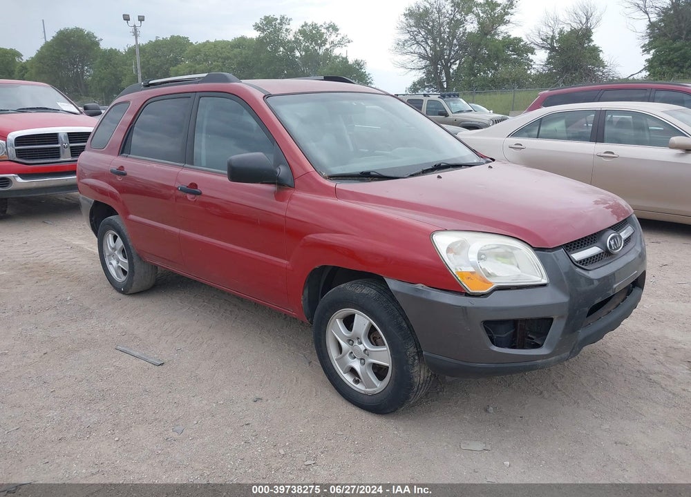 2008 KIA SPORTAGE LX VIN: KNDJF724887530022