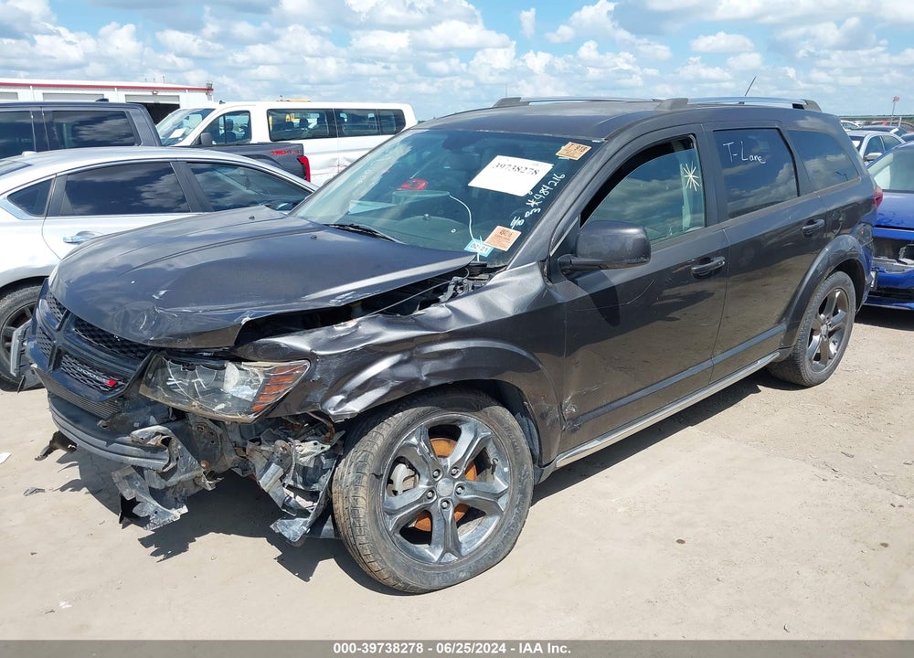2015 DODGE JOURNEY CROSSROAD VIN: 3C4PDCGB3FT719864