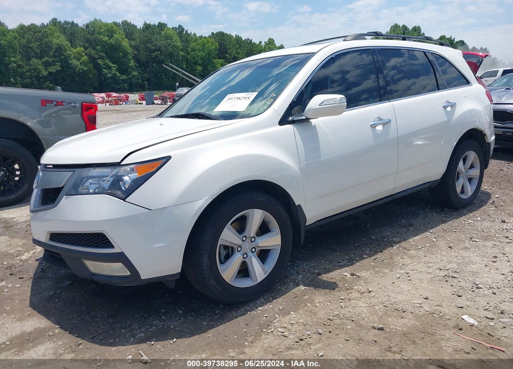 2010 ACURA MDX TECHNOLOGY PACKAGE VIN: 2HNYD2H46AH521595
