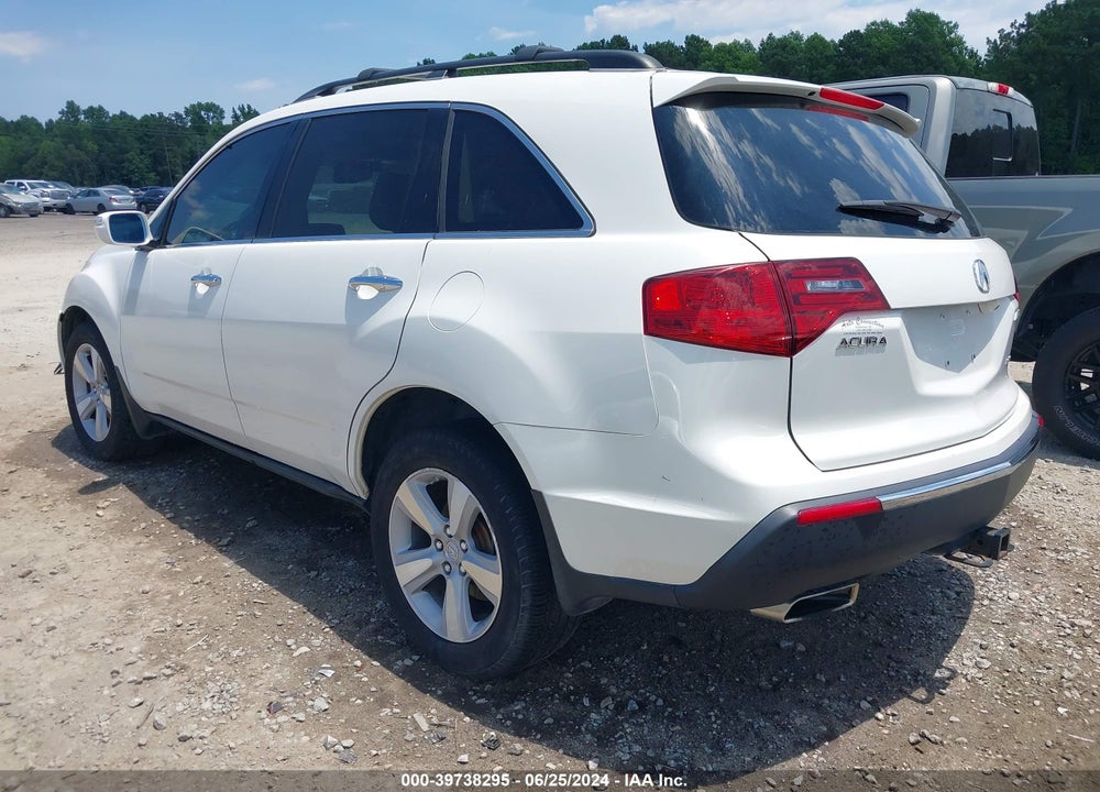 2010 ACURA MDX TECHNOLOGY PACKAGE VIN: 2HNYD2H46AH521595