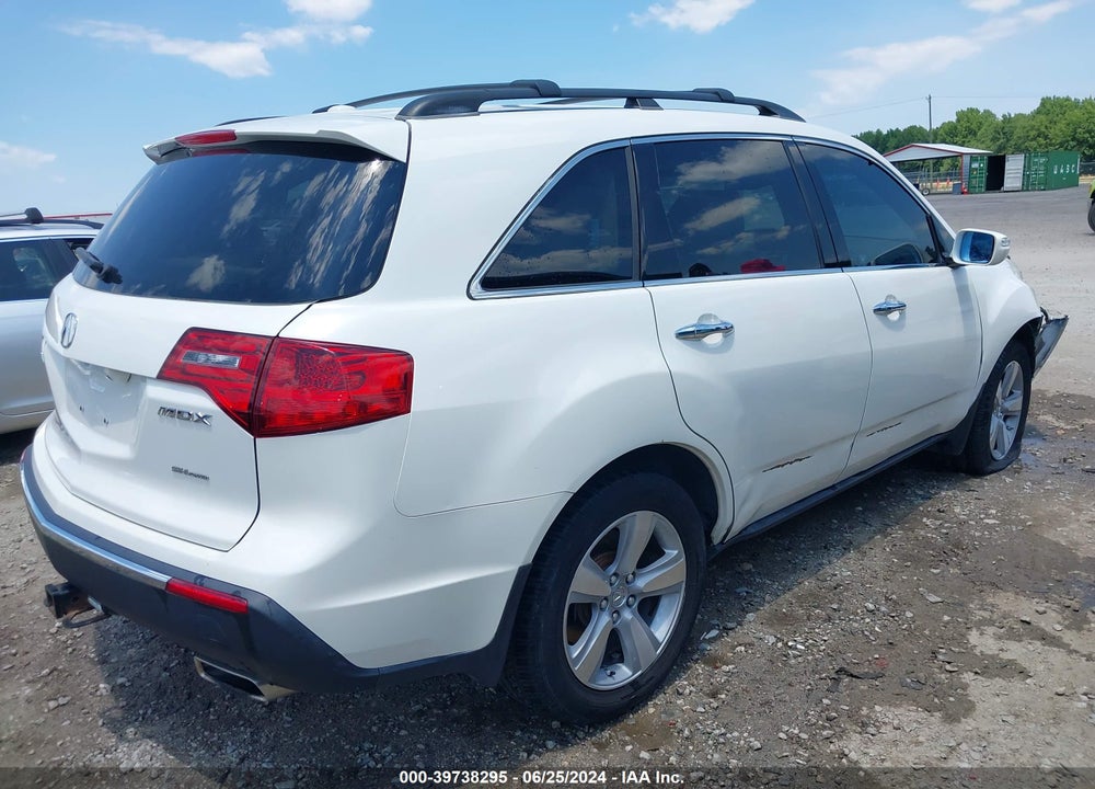2010 ACURA MDX TECHNOLOGY PACKAGE VIN: 2HNYD2H46AH521595