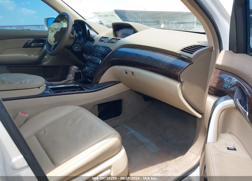 2010 ACURA MDX TECHNOLOGY PACKAGE VIN: 2HNYD2H46AH521595