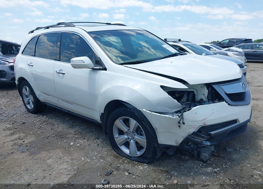 2010 ACURA MDX TECHNOLOGY PACKAGE VIN: 2HNYD2H46AH521595
